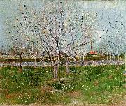 Vincent Van Gogh Bluhender Obstgarten oil